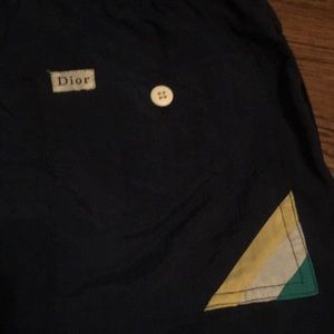 Navy Blue limited Vintage Dior windbreaker sweats